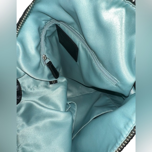 EUC Coach Kristin Black OPTIC Art Sateen Hobo Conv. Bag $378 - Picture 10 of 13